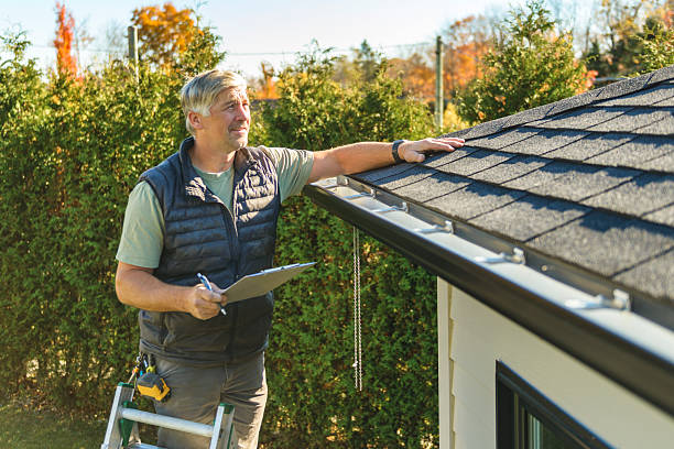 Professional Hail Damage Roof Repair technician working in Encinitas, CA
